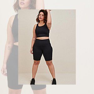 Torrid Wicking Active Bike Short with Pockets